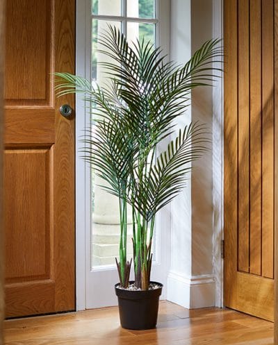 palmė, dirbtine gele, terasos aksesuarai, terasos dekoras, dekoras, dirbtines geles, palme