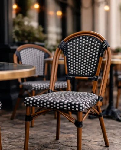 Kėdė, kėdės, kėdė laukui, kėdė kavinėms, kėdė restoranams, klasika