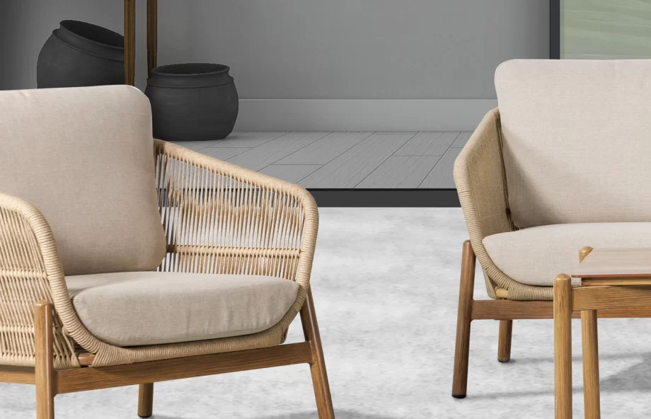 Lauko baldai elegancija, terasos baldai, sofa, lauko baldai kaina