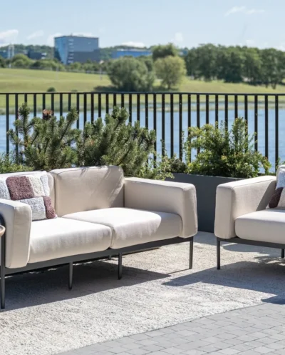 stilingi baldai, terasos baldai, lauko baldai, sofa, foteliai, ekoseses, lauko sofa
