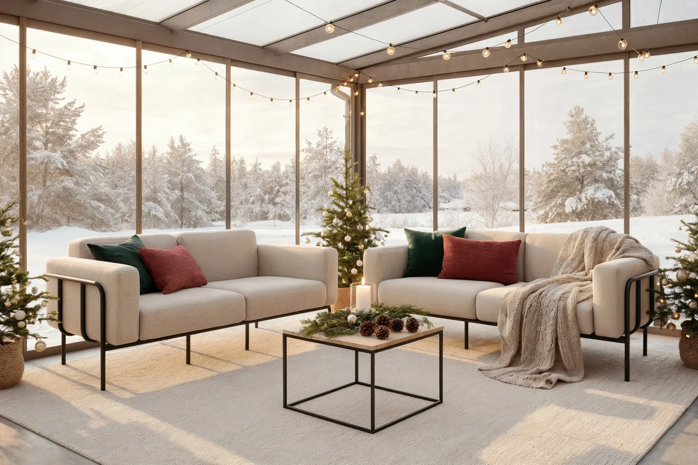 stilingi baldai, terasos baldai, lauko baldai, sofa, foteliai, ekoseses, lauko sofa, dviviete sofa