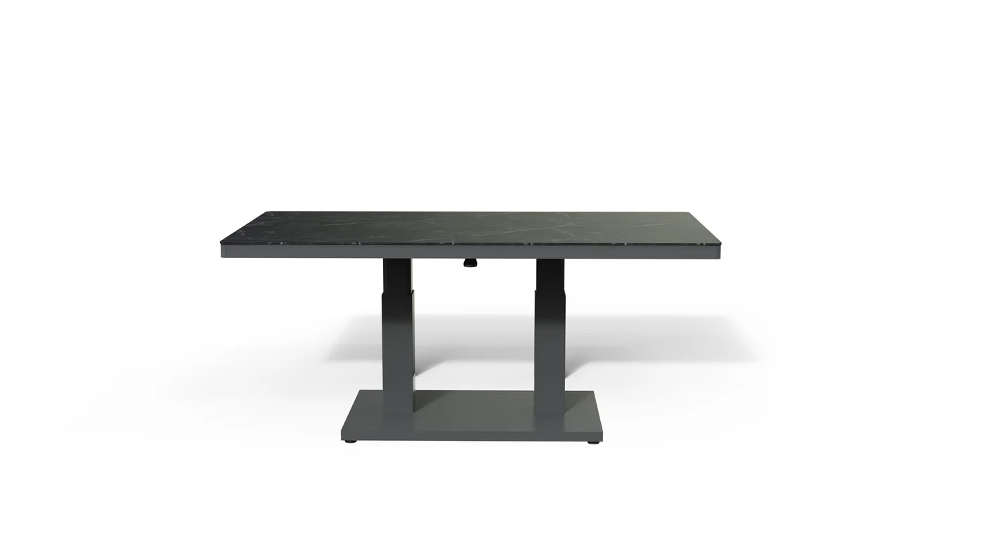 pietu stalas, apvalus stalas, lauko stalas, lauko baldai, terasos baldai