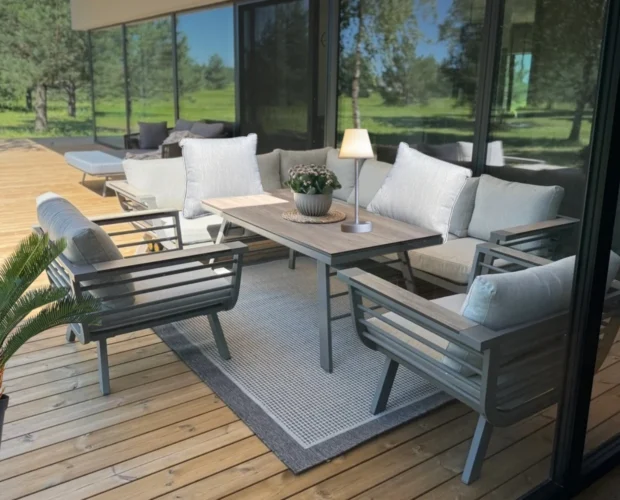 lauko baldai, terasos baldai, terasos dekoras